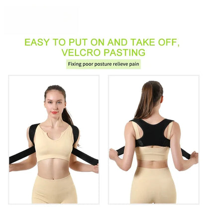 Unisex Adjustable Back Posture Corrector Support Brace for Men And Women Clavicle Spine Shoulder Correction Belt Strap
