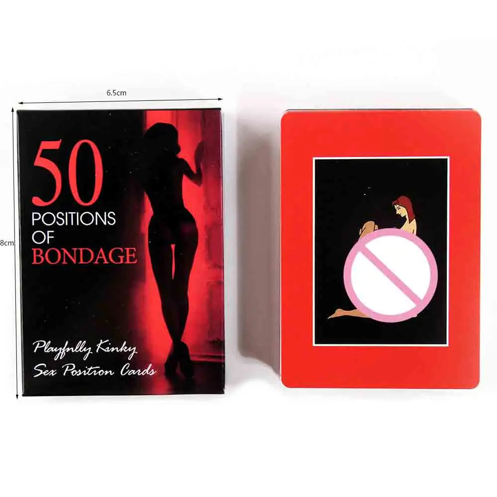 English Spanish Sexual Position Cards Role Playing Games Bedroom Commands A Year Of Sex Toys For Couples 18+ Erotic Products