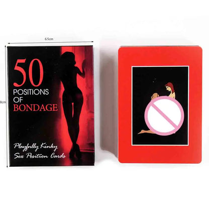 English Spanish Sexual Position Cards Role Playing Games Bedroom Commands A Year Of Sex Toys For Couples 18+ Erotic Products