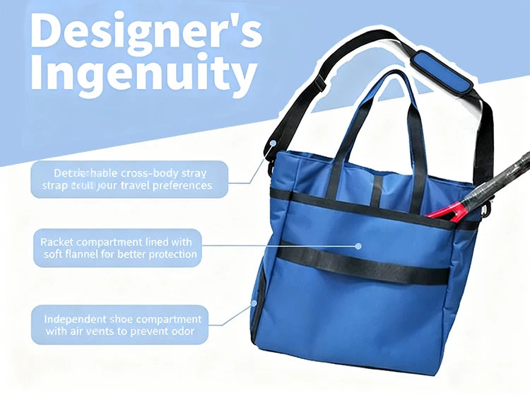 Lightweight Tote Bags, Stylish Shopping Bags, Gym Bags, Tennis Bags, Badminton Bags, Student Tote Bags, Camping Bags