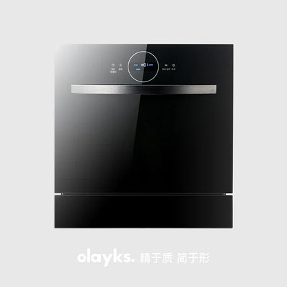 52L Fully Automatic Built-in Dishwasher with Intelligent Wash Sterilization Hot Air Drying Stainless Steel Tub Lave Vaiselle