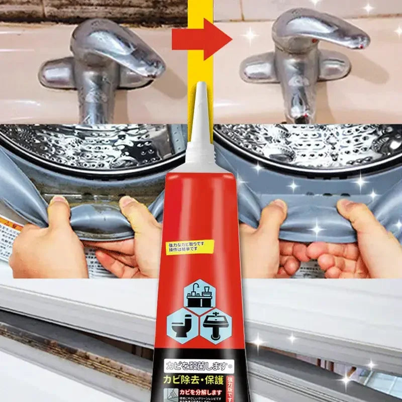 All-Purpose Mold and Mildew Remover Gel Effective Eco Mold Mildew Cleaner for Bathroom Washing Machine Refrigerator Strip rnIgYq