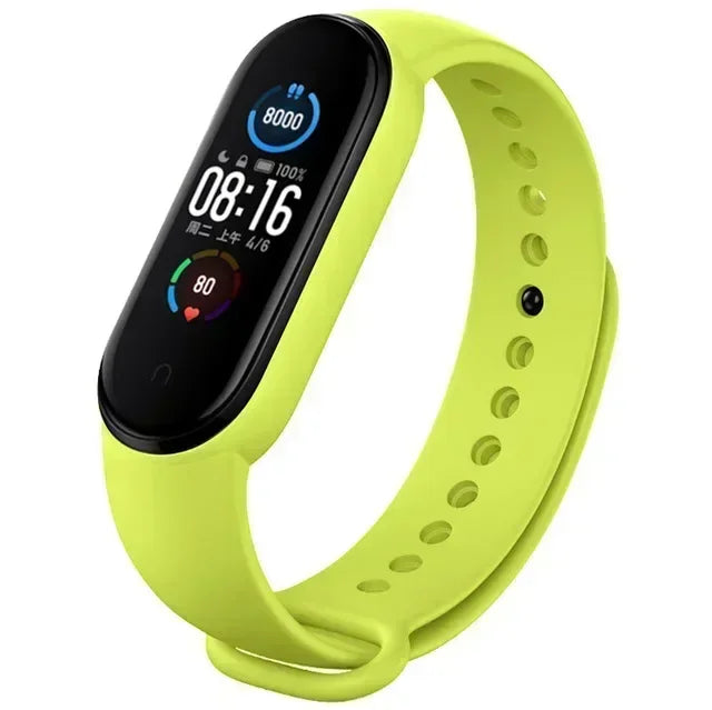Watchbands for Xiaomi Mi Band 7-7 NFC silicone Replacement bracelet Sport Adjustable correa Accessories Mi band 7 6 5 4 3 strap