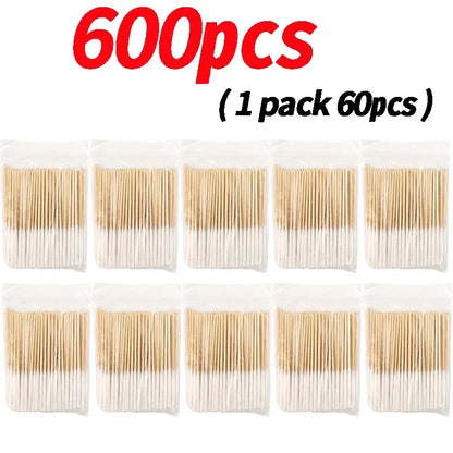 Multi-purpose Beauty Makeup Acne Maintenance Liquid Cotton Swab 4 Thicknesses Soft and Comfortable Cotton Swab Skin Care Tools