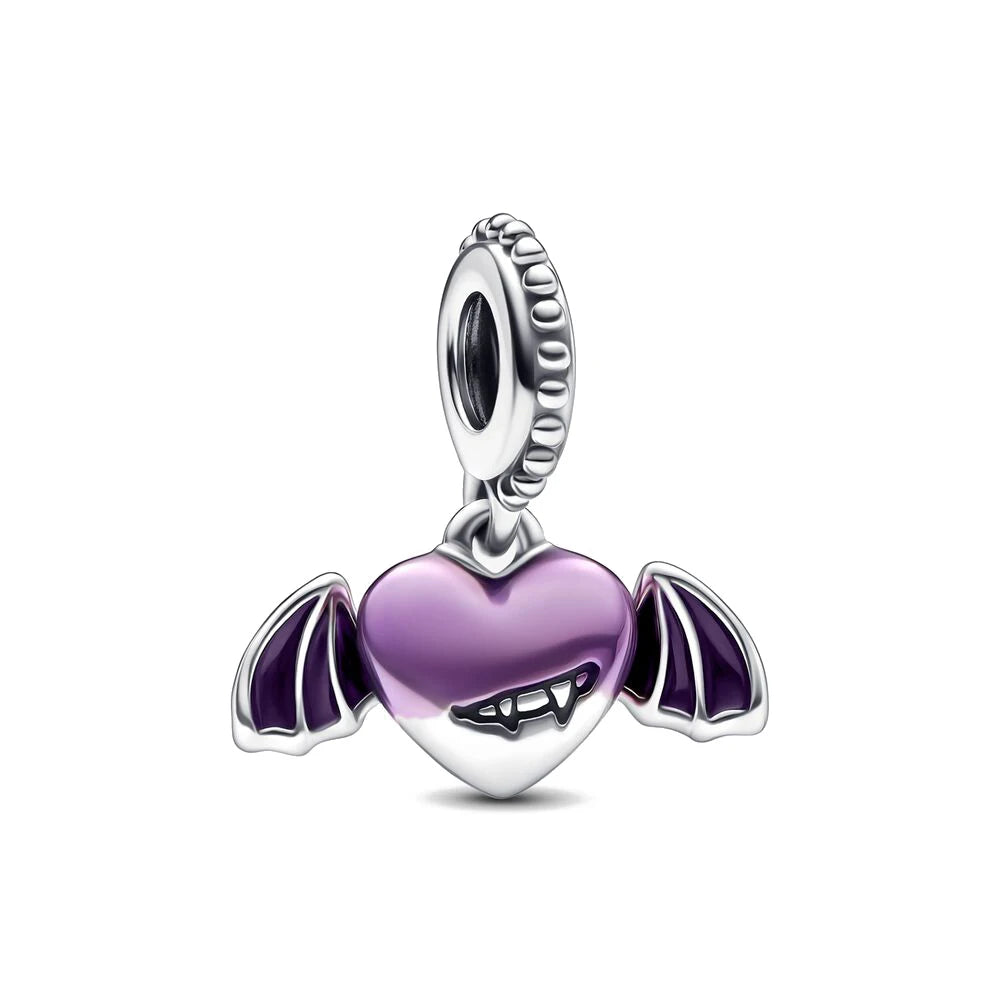 Hot Sell 925 Silver DIY Beads Jewelry Charms Bracelet Mickey Minnie Princess Christmas Stitch Robots Marvel Cute Miniso Disney