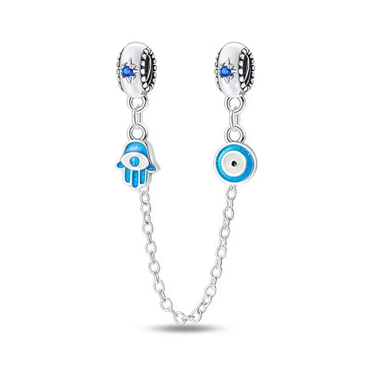 Hot Sale 925 Silver Color Evil Eye Charm Demon Eye Bead For Original  Bracelet&Bangle DIY Making Fashion Jewelry Gift