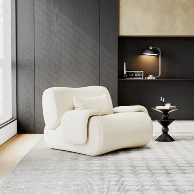 Lazy Minimalist Living Room Sofas Nordic Modern White Floor Living Room Sofas Single Luxury Muebles Chinese Style Furniture