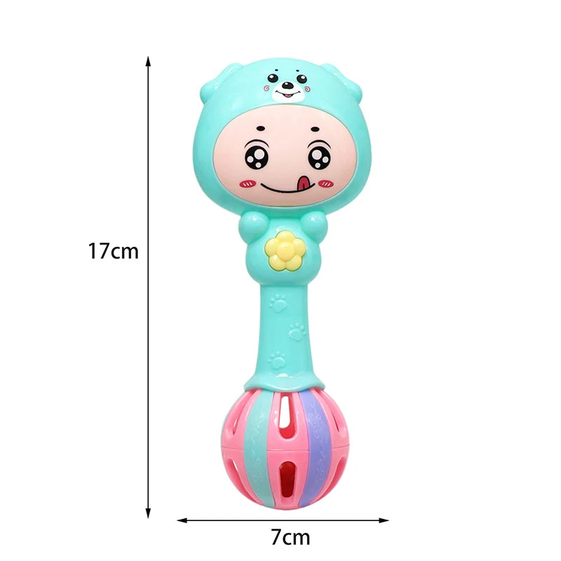 1/7PCS Newborn Sensory Teether Baby Development Games Baby Rattles Toys Educational Infant Toy For 0 6 12 Months