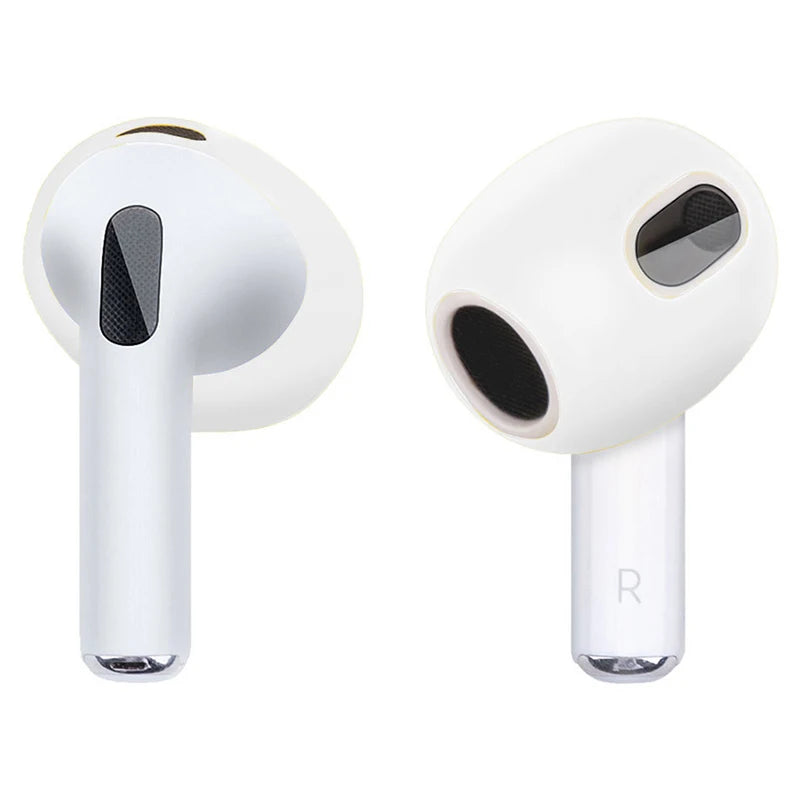 1pair Cover For AirPods 3 3rd Silicone Protective Case Skin Covers Earpads For AirPods 3 Generation Cover Tips Accessories