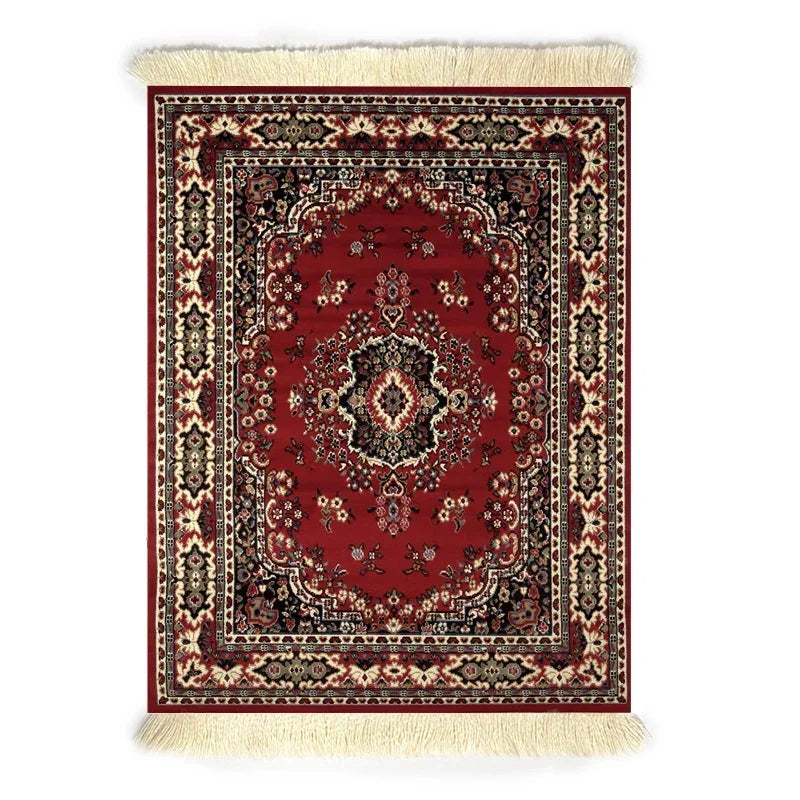 1pc Persian Carpet Keyboard and Mouse Pad HD Bohemia Gaming Room Decoration Office Tables Desktop Computer Tassel Non-Slip Mat