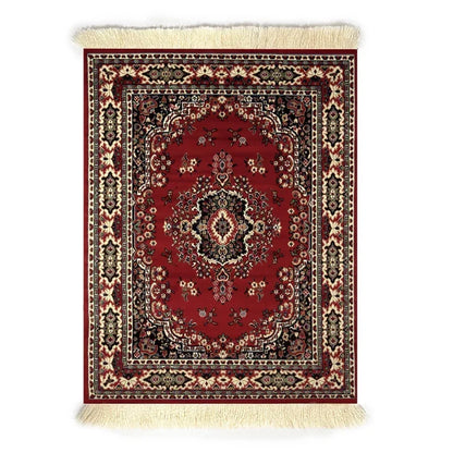 1pc Persian Carpet Keyboard and Mouse Pad HD Bohemia Gaming Room Decoration Office Tables Desktop Computer Tassel Non-Slip Mat