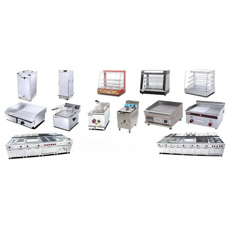 Double Oven Gas Ranges With 4  Burners Factory Sale Bakery Gas Cooker Gas Range With Oven customized