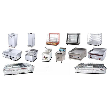 Double Oven Gas Ranges With 4  Burners Factory Sale Bakery Gas Cooker Gas Range With Oven customized