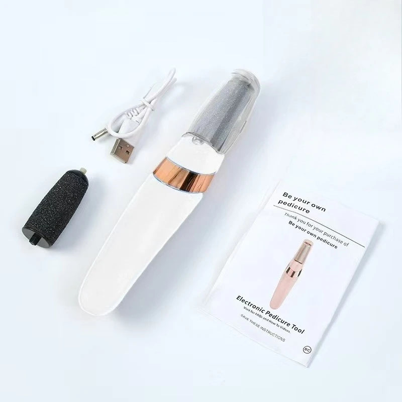 New Foot Callus Rubbing Pedicure Dead Skin Callus Remover for Foot Rechargeable Foot Beauty Machine