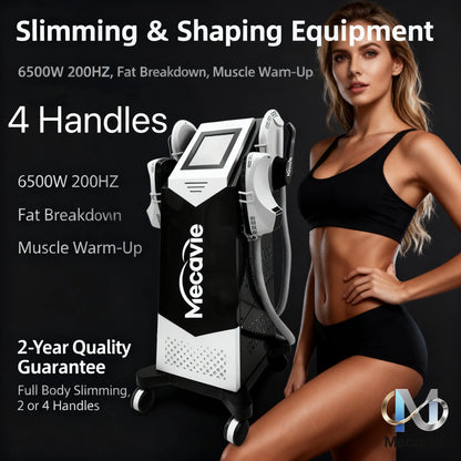 2026 Professional EMS 200HZ NEO Slimming Machine Lose Weight 4/5 Handles EMS Electro Muscle Stimulation Body Butt Build 6500W