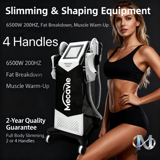 2026 Professional EMS 200HZ NEO Slimming Machine Lose Weight 4/5 Handles EMS Electro Muscle Stimulation Body Butt Build 6500W