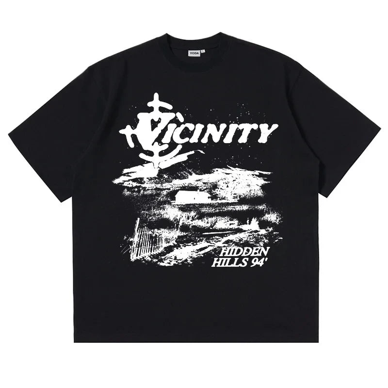 Streetwear Fashion Y2k Style 90s Cool Girls Punk Graphics Men Women Top Vintage Punk Tee Casual Short Sleeve T-shirt Summer Tees