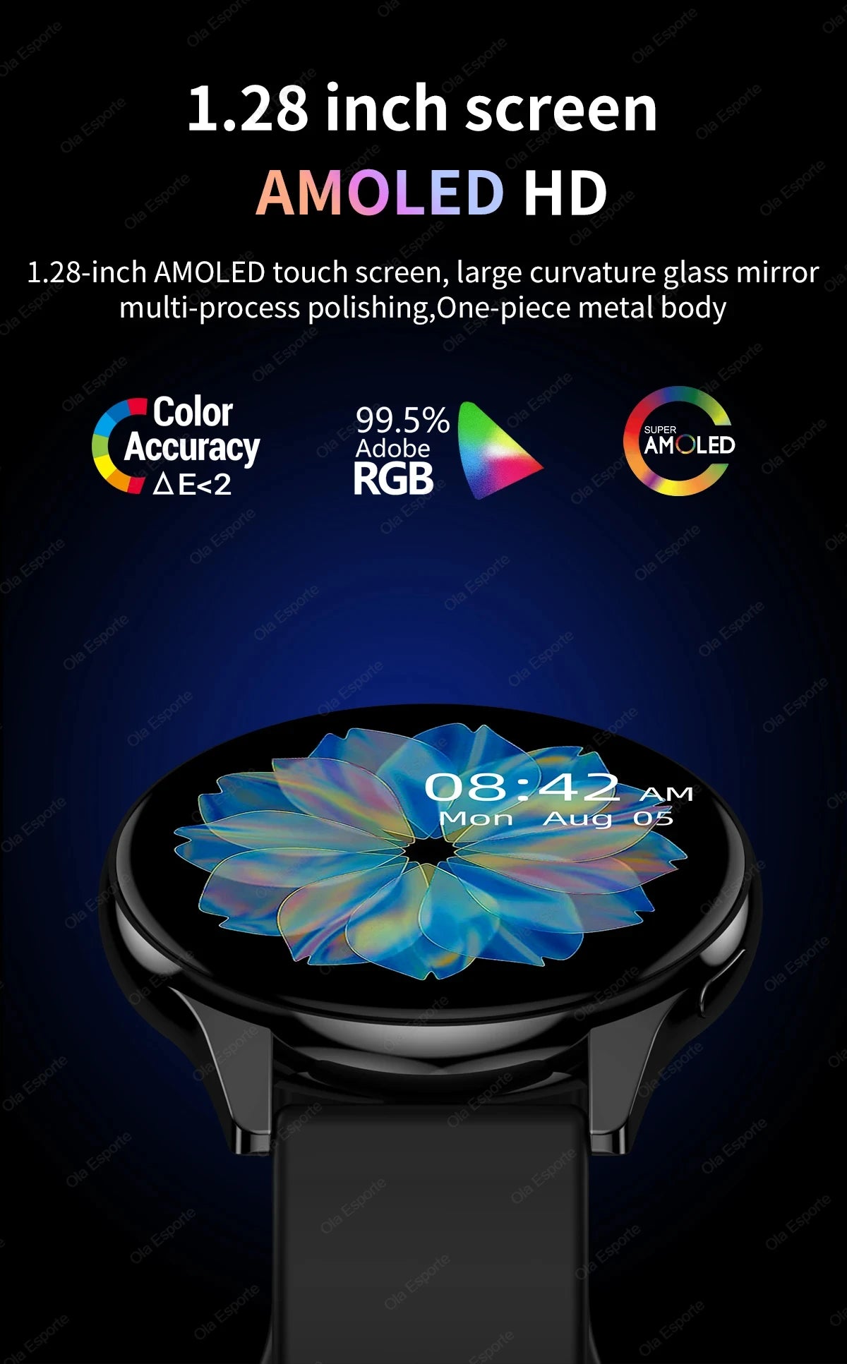 Smartwatch Women Watch 6 Health Monitoring Watch Waterproof Voice Assistant Bluetooth Call Smart Watch 2025 New Sports Watch
