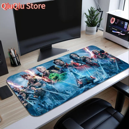 G-Ghostbusters Frozen Mouse Pad Large Desk Mat Keyboard Ergonomic Office Rubber PC Non-slip Anti-fray Home Custom Best Price