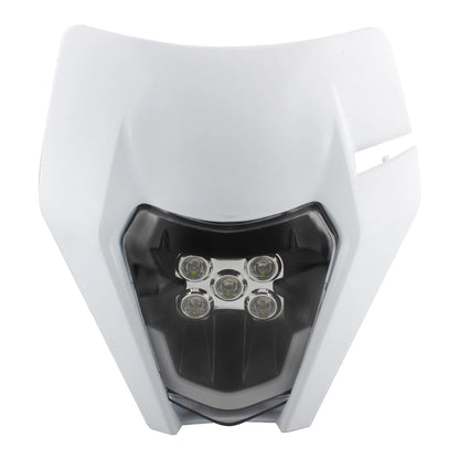 Motorcycle Headlight Plate LED Headlamp for KTM EXC EXCF SX XC 150 250 350 450 Fairing Dirt Bike Motocross Accessories Enduro