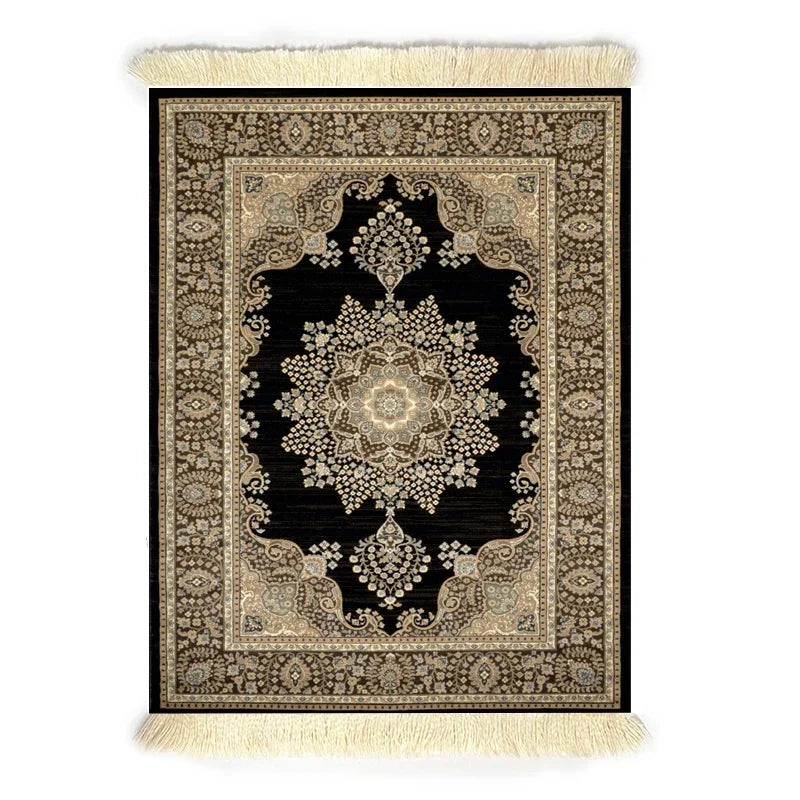 1pc Persian Carpet Keyboard and Mouse Pad HD Bohemia Gaming Room Decoration Office Tables Desktop Computer Tassel Non-Slip Mat