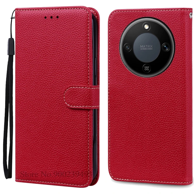 Magic8 Lite Case For Honor Magic 8 Lite Case Wallet Leather Flip Cover For Honor Magic8 Lite Case Book Cell Phone Cover Fundas