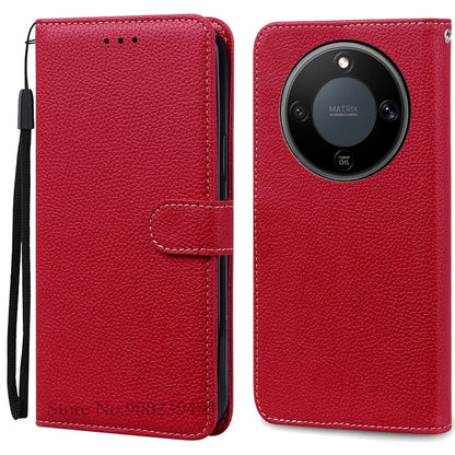 Magic8 Lite Case For Honor Magic 8 Lite Case Wallet Leather Flip Cover For Honor Magic8 Lite Case Book Cell Phone Cover Fundas