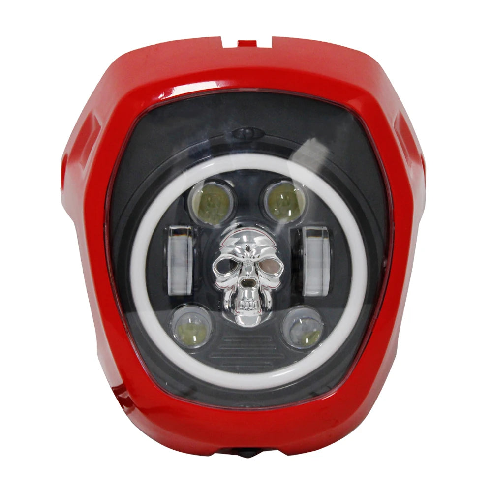 Motorcycle DC 12V Headlight Assembly For Honda NAVI 2022-2023 Head Lamp Accessories  Black Fairing Front Light HeadLamp