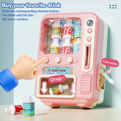 Simulated Kitchen Toy Play Set Miniature Food Pretend Play House Appliance Laundry Cookware Children Role-Playing Toys Girl Game