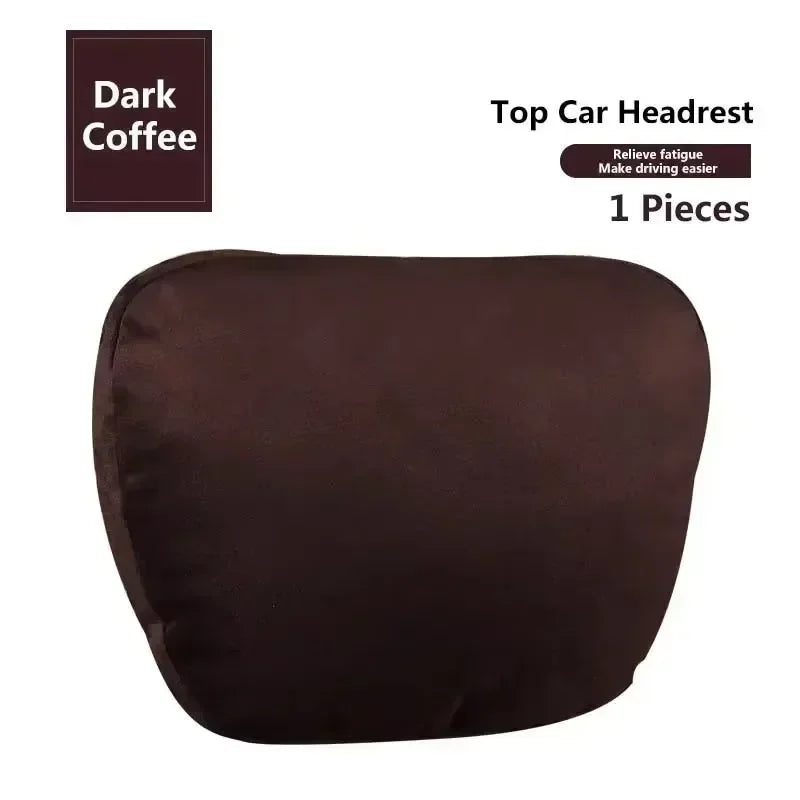 Top Quality Car Headrest Neck Support Seat Soft Neck Pillow Breathable For Maybach S Class Design Universal Protector Neck