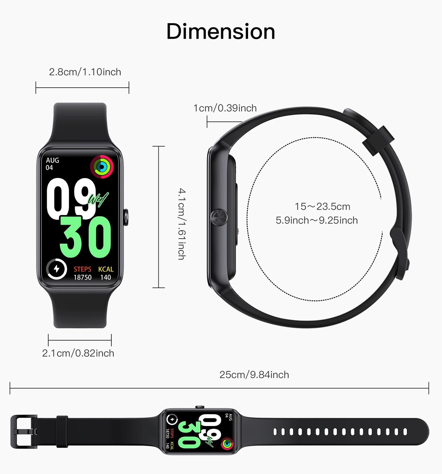 LIGE New Smart Watch Women Men 2025 Call Reminder 1.47" HD Screen Smartwatch For Android IOS Fitness Tracker Waterproof Watches