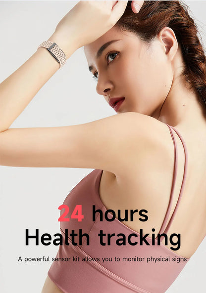 New Smart Watch Men Smart Health Wristband Women GPS Sport Trajectory 1ATM Waterproof All Day Healthy Monitor Fitness Bracelet