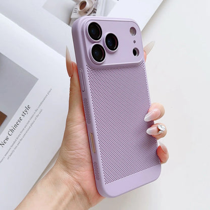 Cooling Phone Case Heat Dissipation For iPhone 17 17 Pro 17 Pro Max 17 Air Shockproof Breathable iPhone 17 Series Back Cover