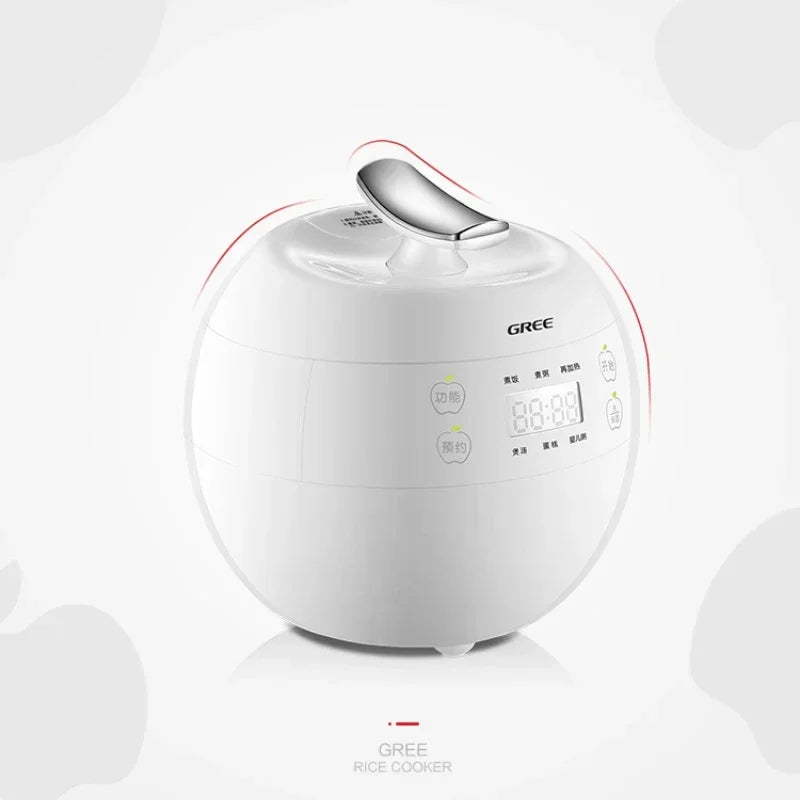 Kitchen Automatic Mini Home Apple Small 220V Electric Rice Cooker 2L Student Dormitory 1-2 People Rice Cookers Home Appliance
