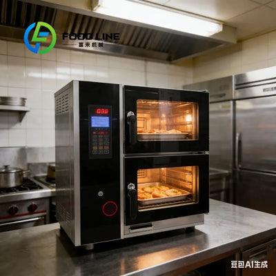 Commercial Combi Steaming  Baking Oven High-Capacity Smart Touch Control Electric Convection Oven for  Restaurant Hotel Kitchen