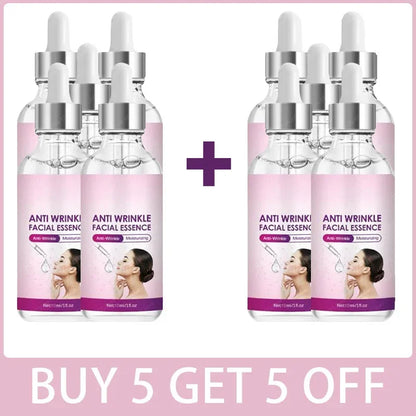 Effective Anti-Ageing and Anti-Wrinkle Facial Serum Remove Facial Wrinkles Fine Lines Around The Eyes Crow's Feet Neck Wrinkle