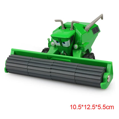 Disney Pixar Cars 2 3 Toys Lightning McQueen Truck Uncle Mack 1:55 Diecast Mater Piston Cup Fritter Frank Model Child Kids Gifts