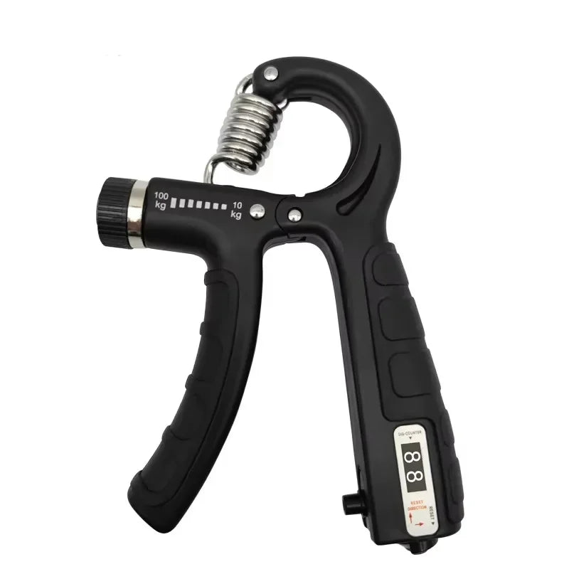 10-100kg Adjustable Counting Grip Strengthener Portable Fitness Grip Strengthener Hand Training Device Grip Strengthener