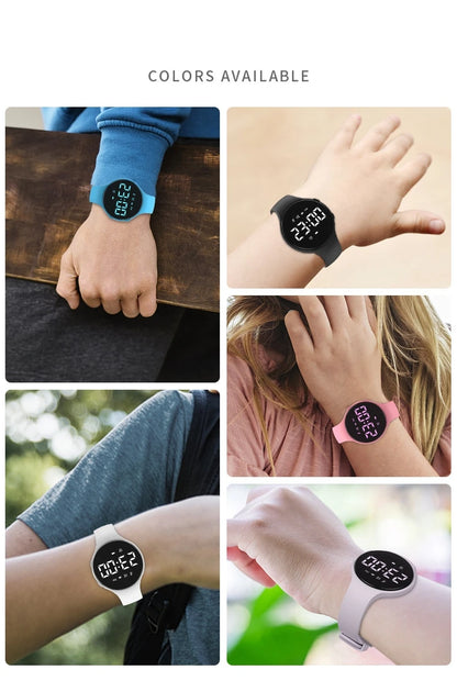 Smart Watch Rate Smartwatch Fitness Tracker Silent Vibration Alarm Clock to Get Up Step Counting Waterproof Smart Brac