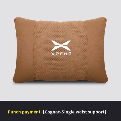 XPENG P5 P7 G3 G6 G9 X9 N5 F57 BETA Car Headrest Neck Support Seat Lumbar Cushion Breathable Soft Neck Pillow Auto Accessories
