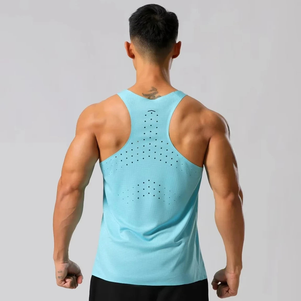 Men Women Athletics Tank Tops Track Field Running Vest Ultra Light Speed Sport Marathon Fitness Guys Sleeveless Shirts Clothing
