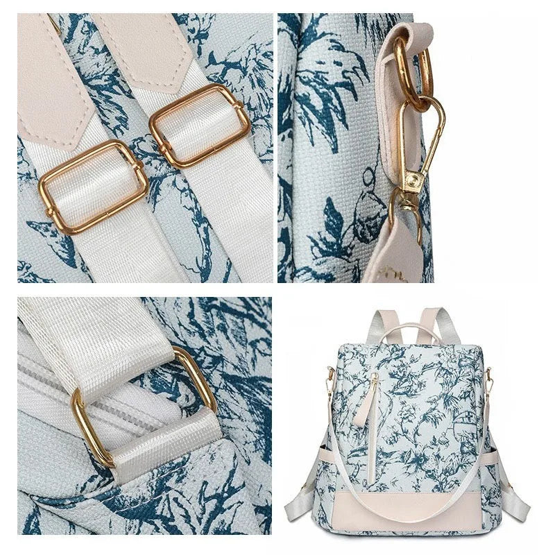 Fashionable Women's Bags, Trendy Backpacks, Large-Capacity Simple Handbags, Retro-Style Casual Bags, High-End Shoulder Crossbody Bags, Student Bags, Multi-Purpose Storage Bags
