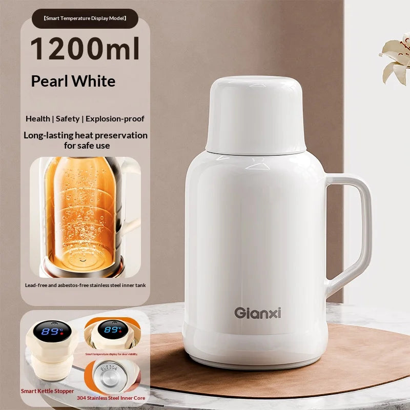Insulated Pot Stainless Steel Large Capacity Hot Water Bottle Household 2025 New Small Warm Pot Warm Bottle