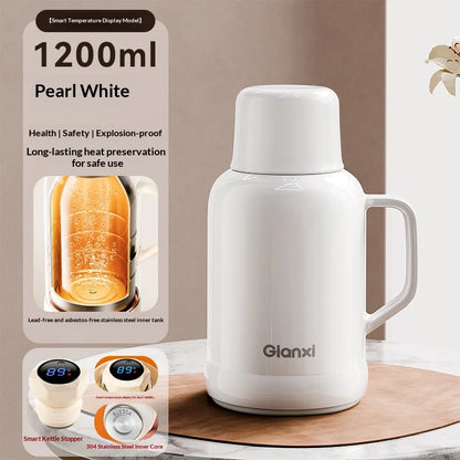 Insulated Pot Stainless Steel Large Capacity Hot Water Bottle Household 2025 New Small Warm Pot Warm Bottle