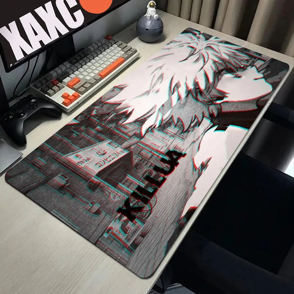 Mouse Pad Gamer Home New HD XXL MousePads Desk Mats Hunter x Hunter Natural Rubber Anti-slip Office Carpet Gamer Mice Pad