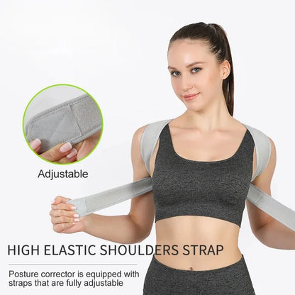 Unisex Adjustable Back Posture Corrector Support Brace for Men And Women Clavicle Spine Shoulder Correction Belt Strap