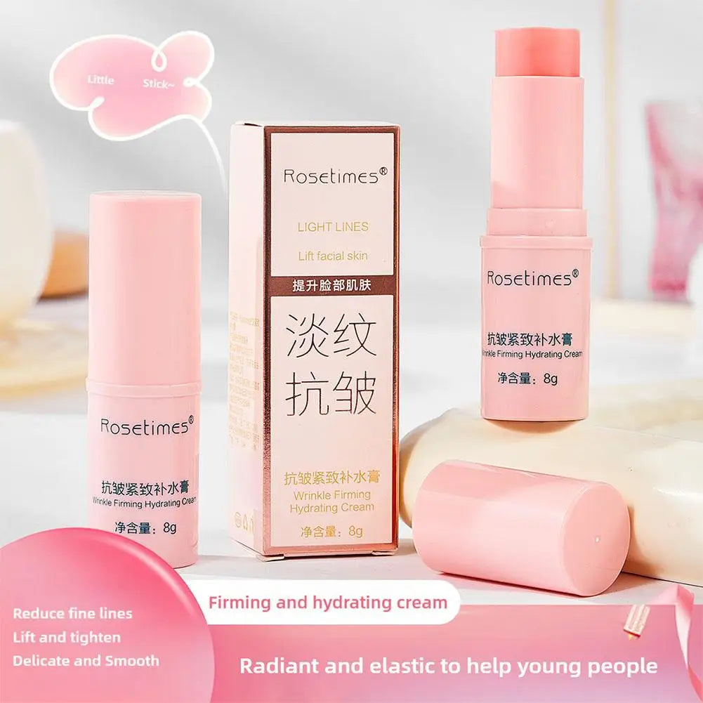 Facial Hydrating Firming Stick Instant Wrinkle Removal Multi Bounce Balm Collagen Stick Hydrating Anti Wrinkle Face Cream
