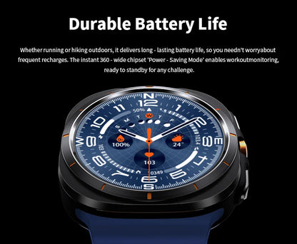 Smart Watch 8 Ultra New Color Matching GPS Compass Smartwatch Bluetooth call NFC IP68 Waterproof Health monitoring Reduction100%