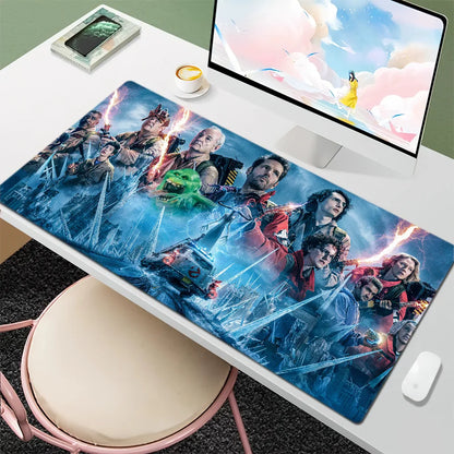 G-Ghostbusters Frozen Mouse Pad Large Desk Mat Keyboard Ergonomic Office Rubber PC Non-slip Anti-fray Home Custom Best Price