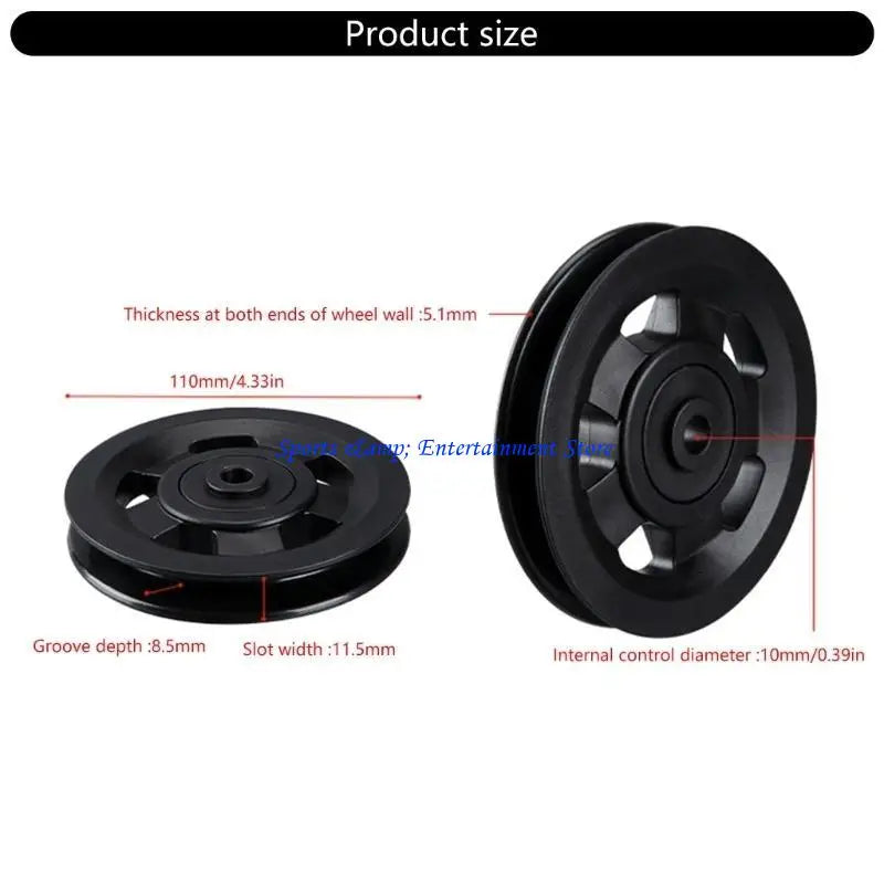 G7NF Round Pulley Wheel Cable Gym Fitness Equipment Machine Part and Pulley Accessory